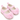 Baby Doe Pink Pearl Bow Ballerina Prewalker - 6-9M Kids Shoes & Socks