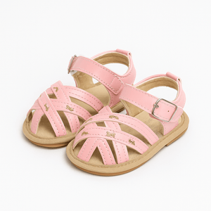 Baby Doe PInk Roses Prewalker Sandals - BD - GP - SAN - PINK - SN6 - 1
