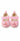Baby Doe Pink Satin Rose Prewalker - 6-9M Kids Shoes & Socks