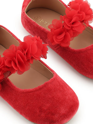 Baby Doe Red Blossom Ballerina - BD - GT - BAL - RED - FLW - 20