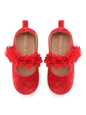 Baby Doe Red Blossom Ballerina - BD - GT - BAL - RED - FLW - 20