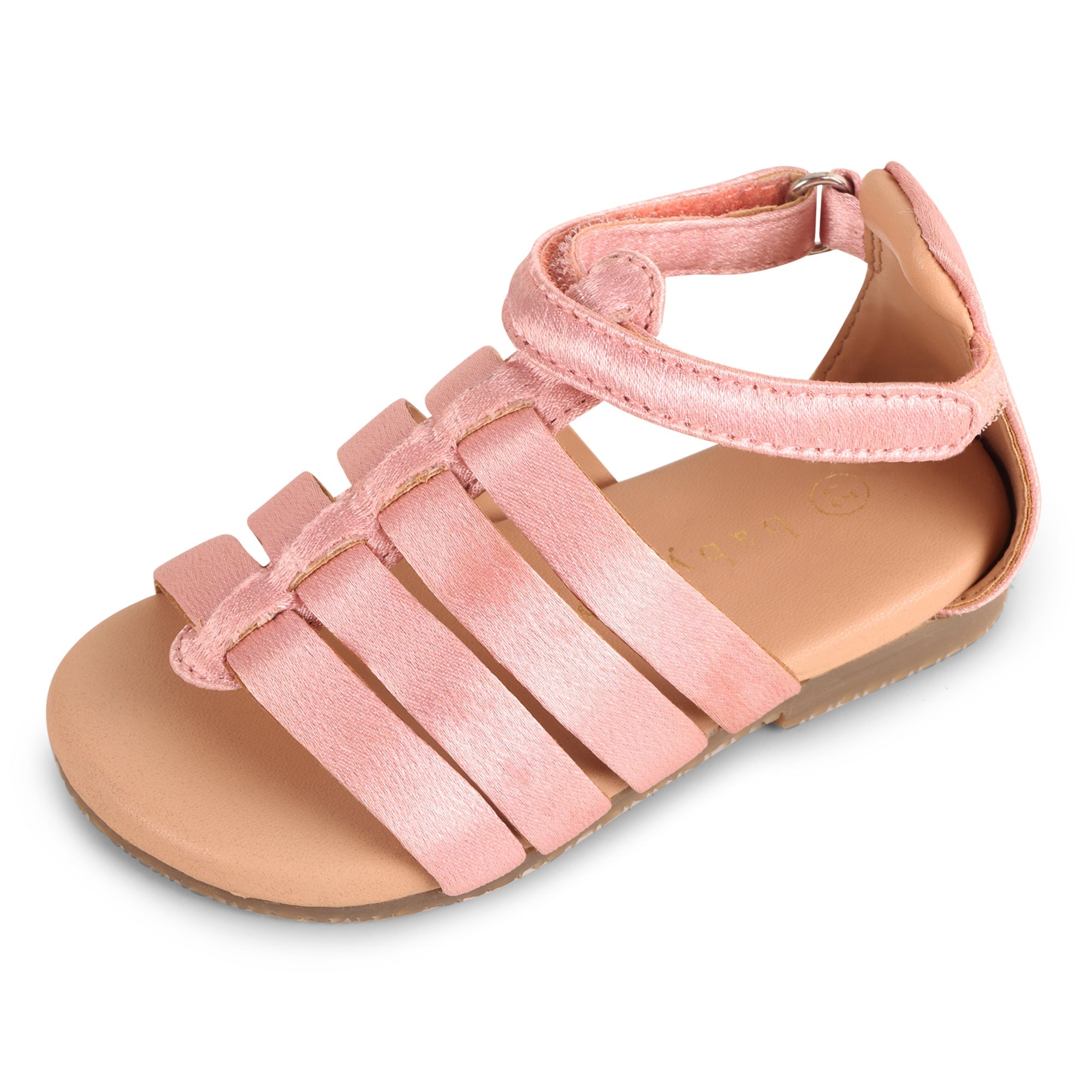 Baby Doe Rose Ribbons Sandals - BD - GT - SAN - PNK - PLN - 20