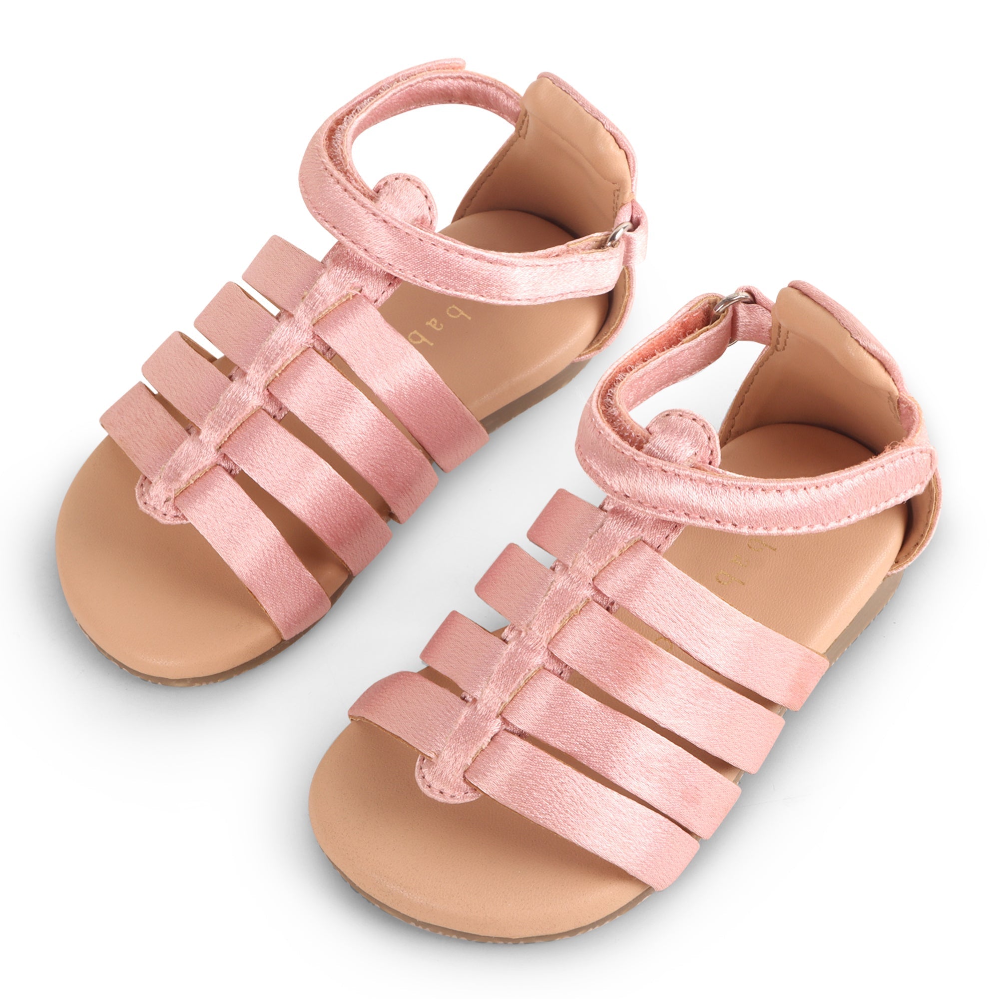 Baby Doe Rose Ribbons Sandals - BD - GT - SAN - PNK - PLN - 20