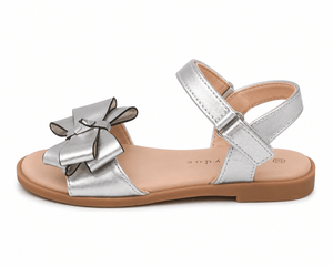 Baby Doe Silver Call It Love Sandals for Girls - 20 Kids Shoes