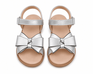 Baby Doe Silver Call It Love Sandals for Girls - 20 Kids Shoes