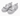 Baby Doe Silver Dazzle Me Ballerina Shoes for Girls - 20 Kids Shoes
