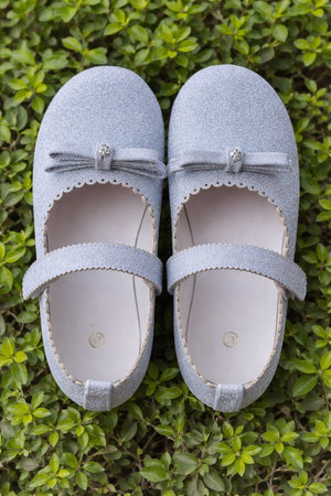 Baby Doe Silver Dazzle Me Ballerina | The Mom Store India - 20 Kids Shoes