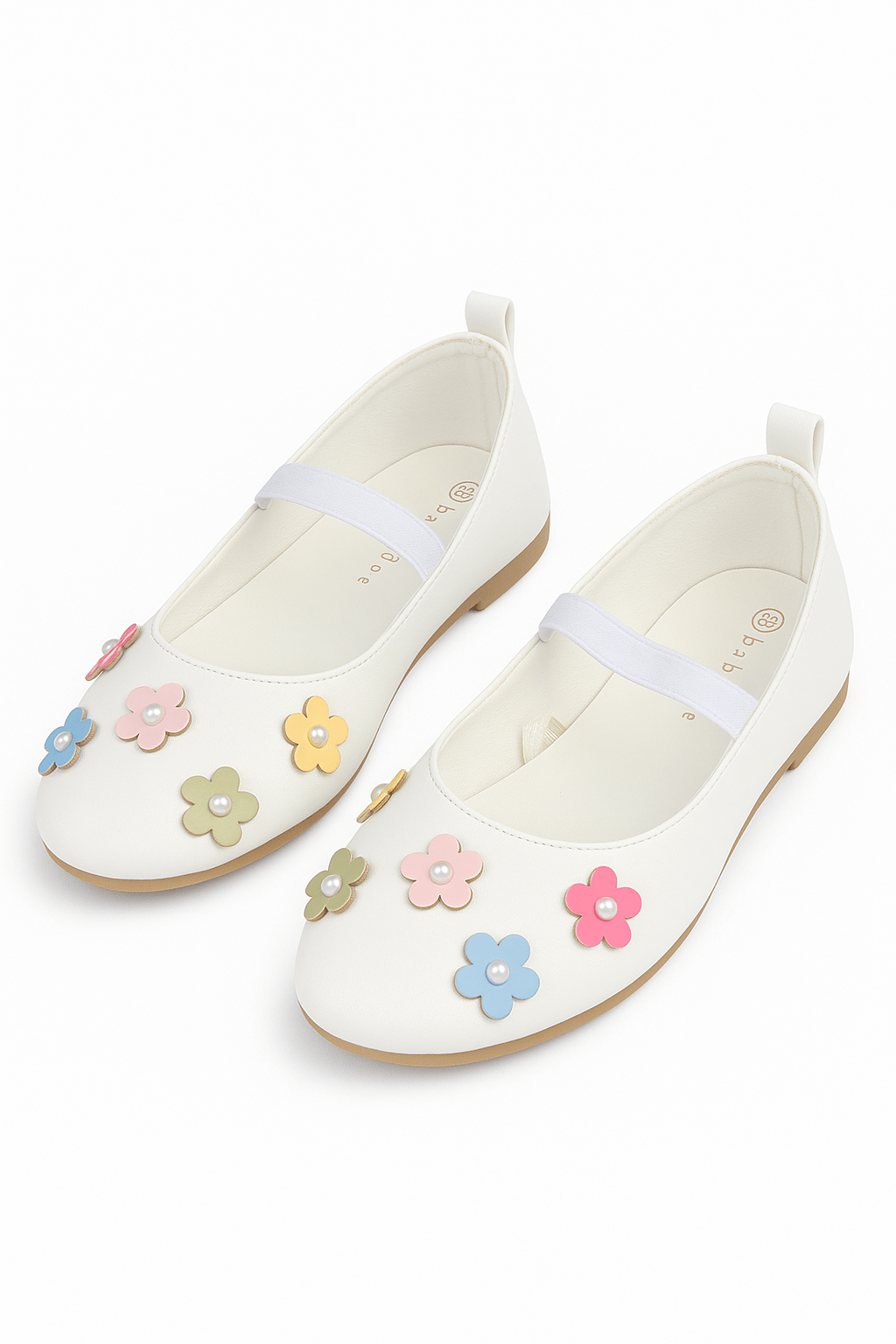Baby Doe White Daisy Ballerina - BD - GT - BAL - WT - DSY - 21
