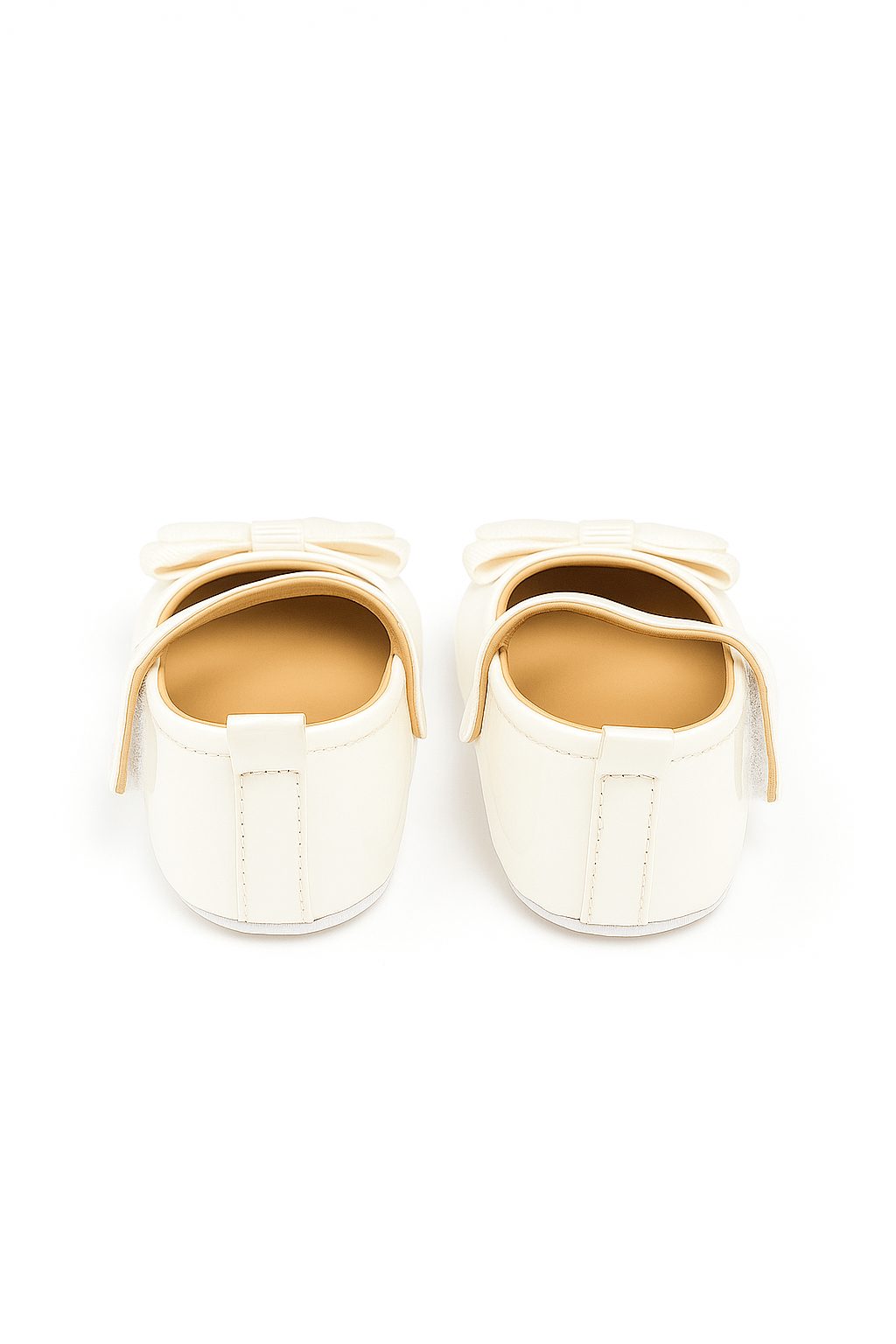 Baby Doe White Pretty Little Bow Prewalker - BD - GP - MJ - WT - BOW - SN3 - 1
