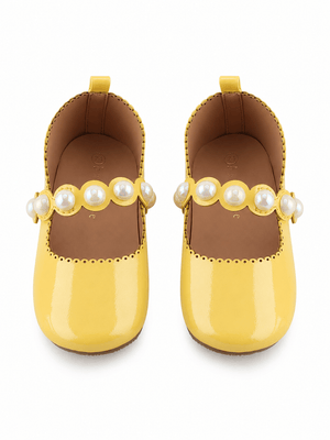 Baby Doe Yellow Cinderella Ballerina - 21 Kids Shoes & Socks