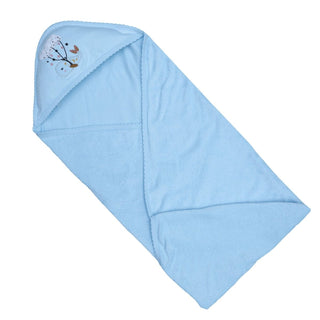 Baby Hooded Towel Blanket - Dreamy Whale - HDBLKT-DMWL