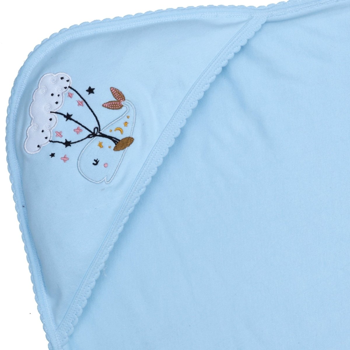 Baby Hooded Towel Blanket - Dreamy Whale - HDBLKT-DMWL
