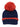 Baby Knitted Cap with Faux Fur - Blue - WNCP-FURBL-6-3Y