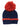 Baby Knitted Cap with Faux Fur - Blue - WNCP-FURBL-6-3Y