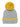 Baby Knitted Cap with Faux Fur - Grey - WNCP-FURGY-6-3Y