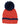 Baby Knitted Cap with Faux Fur - Red - WNCP-FURRD-6-3Y
