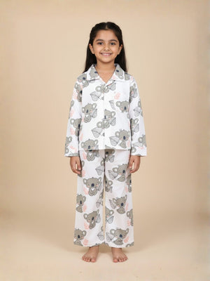 Baby Koala Matching Pajama Set for Mom and Baby- Combo of 2 - Twinning Combo