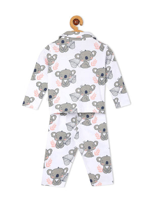 Baby Koala Matching Pajama Set for Mom and Baby- Combo of 2 - Twinning Combo