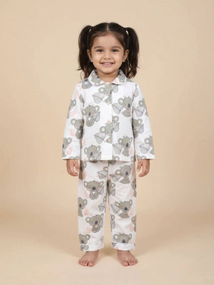 Baby Koala Matching Pajama Set for Mom and Baby- Combo of 2 - Twinning Combo