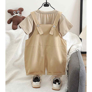 Baby Lion , 2 pcs Dungary style set for Toddlers and Kids - 1 - 2 Years Kids Clothing