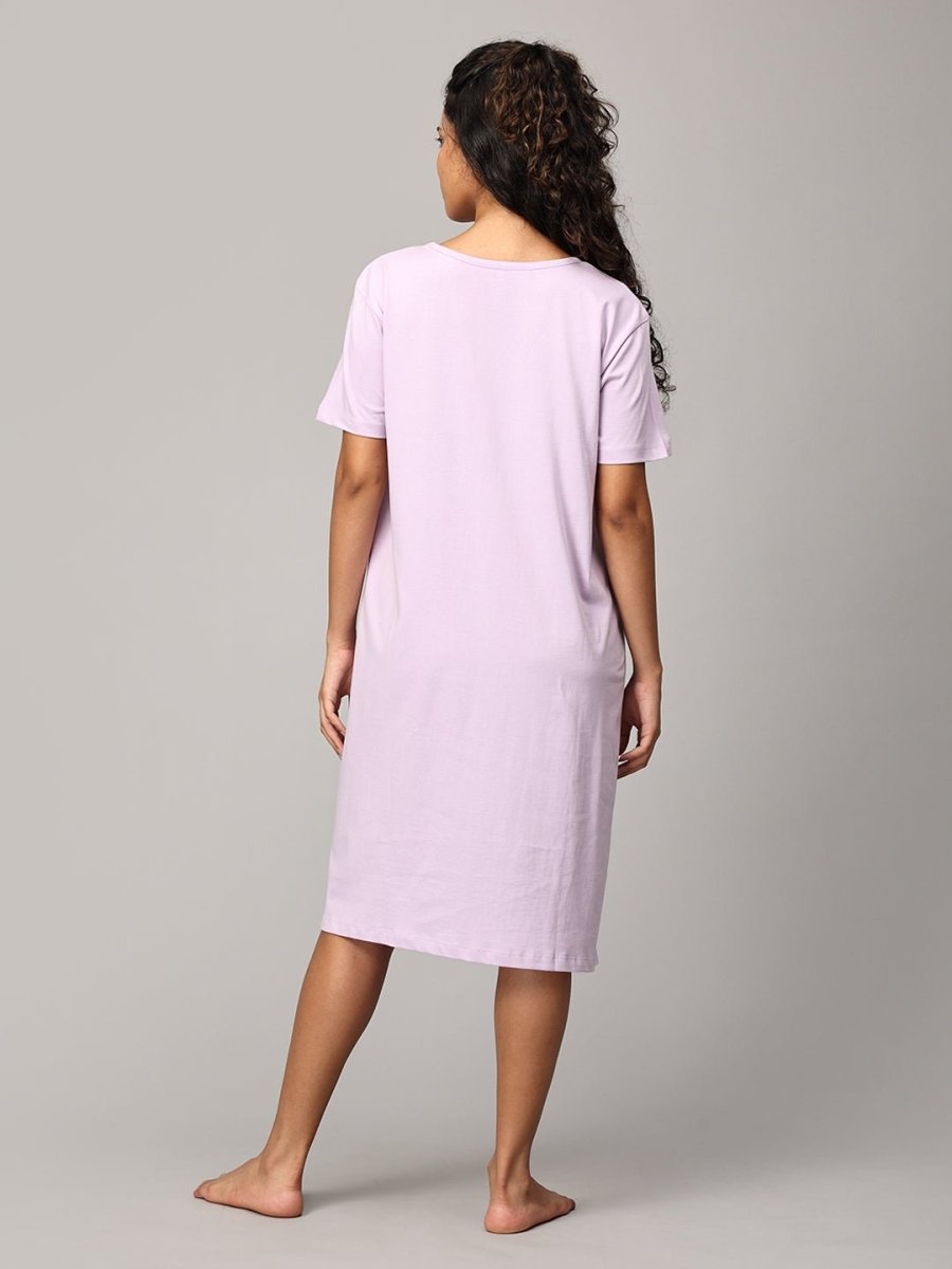 Baby Loading Oversized Maternity T Shirt Dress - NW-SC-BABLO-S
