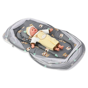 Baby Mosquito Net Portable Bed- Bear Buddies - MQBED-BS-BERB