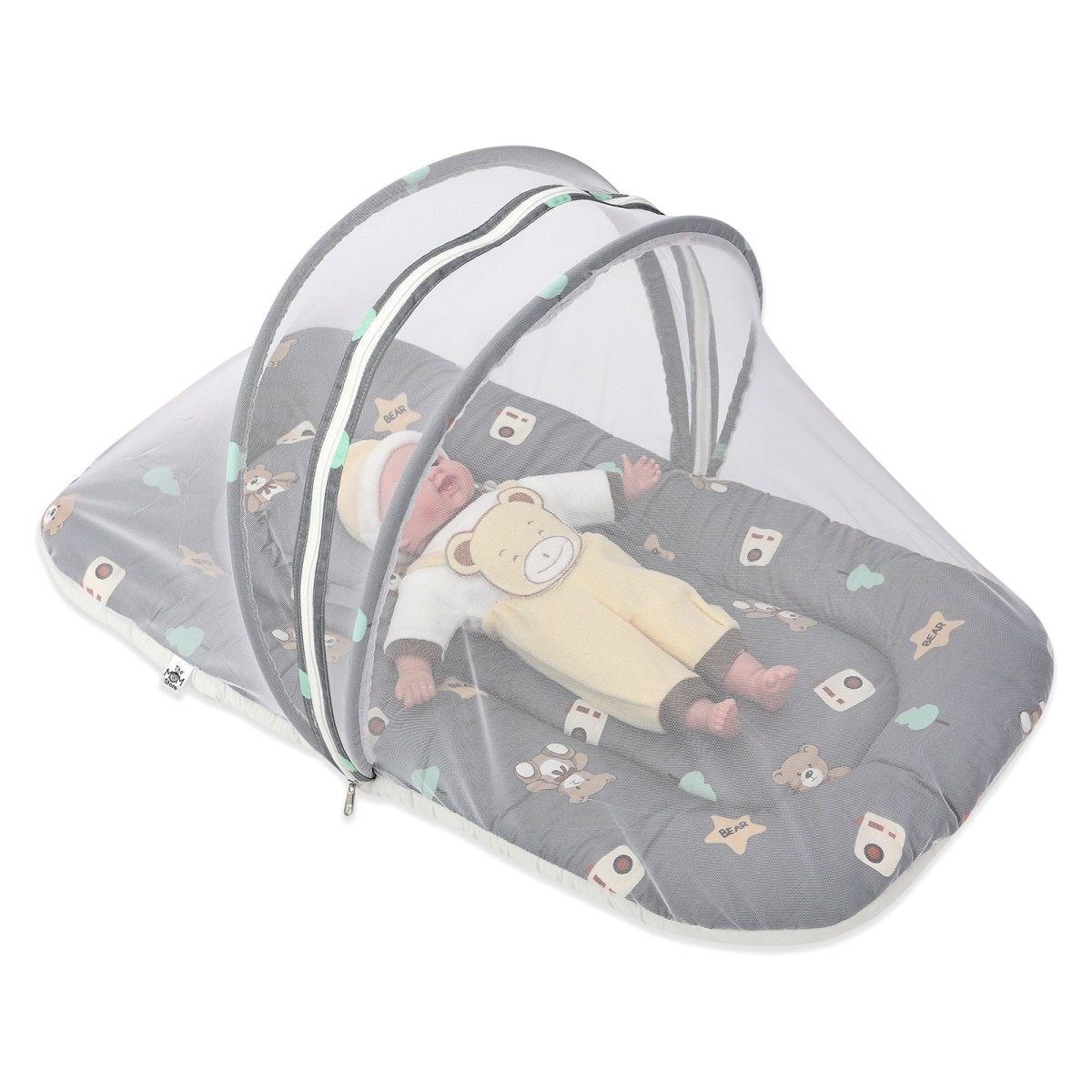 Baby Mosquito Net Portable Bed- Bear Buddies - MQBED-BS-BERB