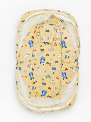 Baby Mosquito Net Portable Bed- Beary Much Love - Onesize Baby Mosquito Net Portable Bed
