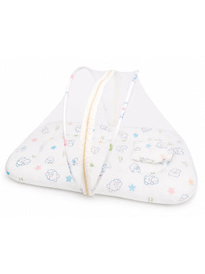 Baby Mosquito Net Portable Bed - Cloud - Cover Cradle - Onesize Baby Mosquito Net Portable Bed