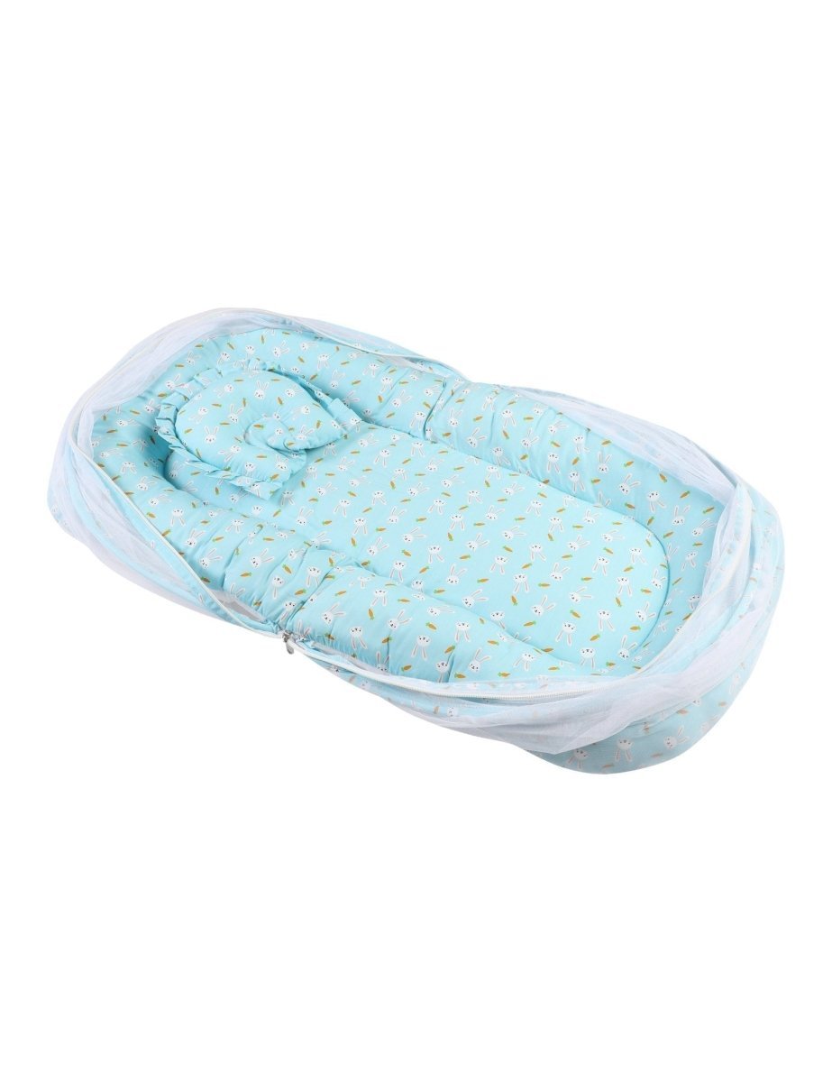 Baby Mosquito Net Portable Bed- Cute Bunny - MQBED-CTBNY