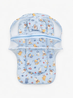 Baby Mosquito Net Portable Bed- Dino Friends - Onesize Baby Mosquito Net Portable Bed