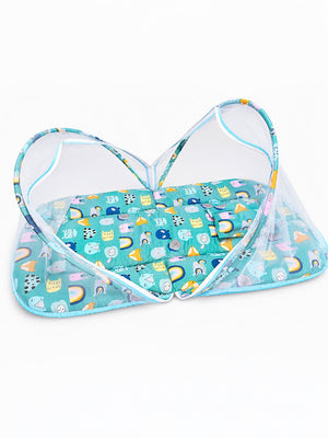 Baby Mosquito Net Portable Bed - Fox & Friends Forever - Onesize Baby Mosquito Net Portable Bed