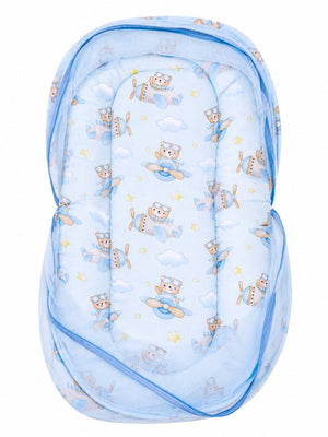 Baby Mosquito Net Portable Bed - Little Aviator - Onesize Baby Mosquito Net Portable Bed