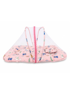 Baby Mosquito Net Portable Bed- Pastel Parade - Onesize Baby Mosquito Net Portable Bed