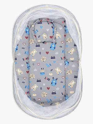 Baby Mosquito Net Portable Bed- Un Bearably Cute - Onesize Baby Mosquito Net Portable Bed