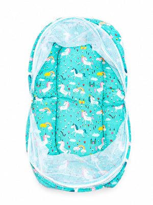 Baby Mosquito Net Portable Bed - Unicorn Utopia - Onesize Baby Mosquito Net Portable Bed