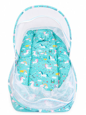 Baby Mosquito Net Portable Bed - Unicorn Utopia - Onesize Baby Mosquito Net Portable Bed