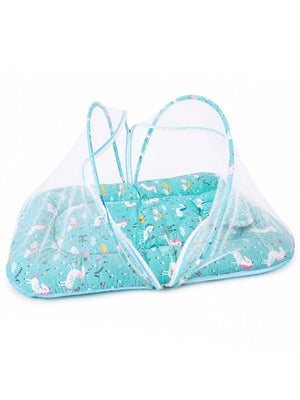 Baby Mosquito Net Portable Bed - Unicorn Utopia - Onesize Baby Mosquito Net Portable Bed