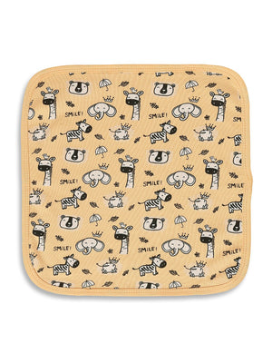 Baby Napkins Combo of 4-Vroom Vroom, Rusty Jungle, Coral Blossom & Lavender Twinkle - Onesize Baby Sleeping Bag