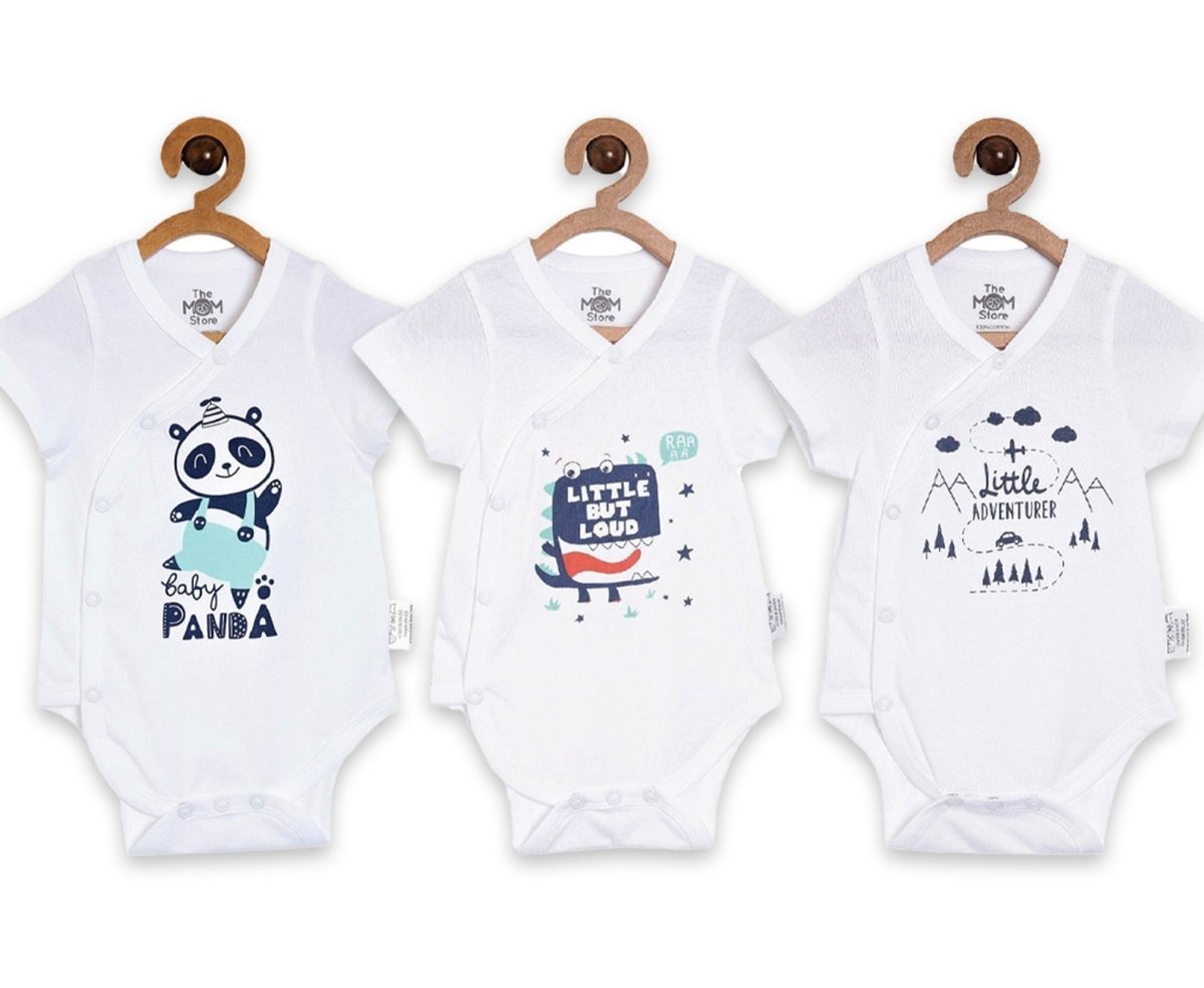 Baby Onesie Combo of 3: Option 1 - ONC-3PNADLL-Pre