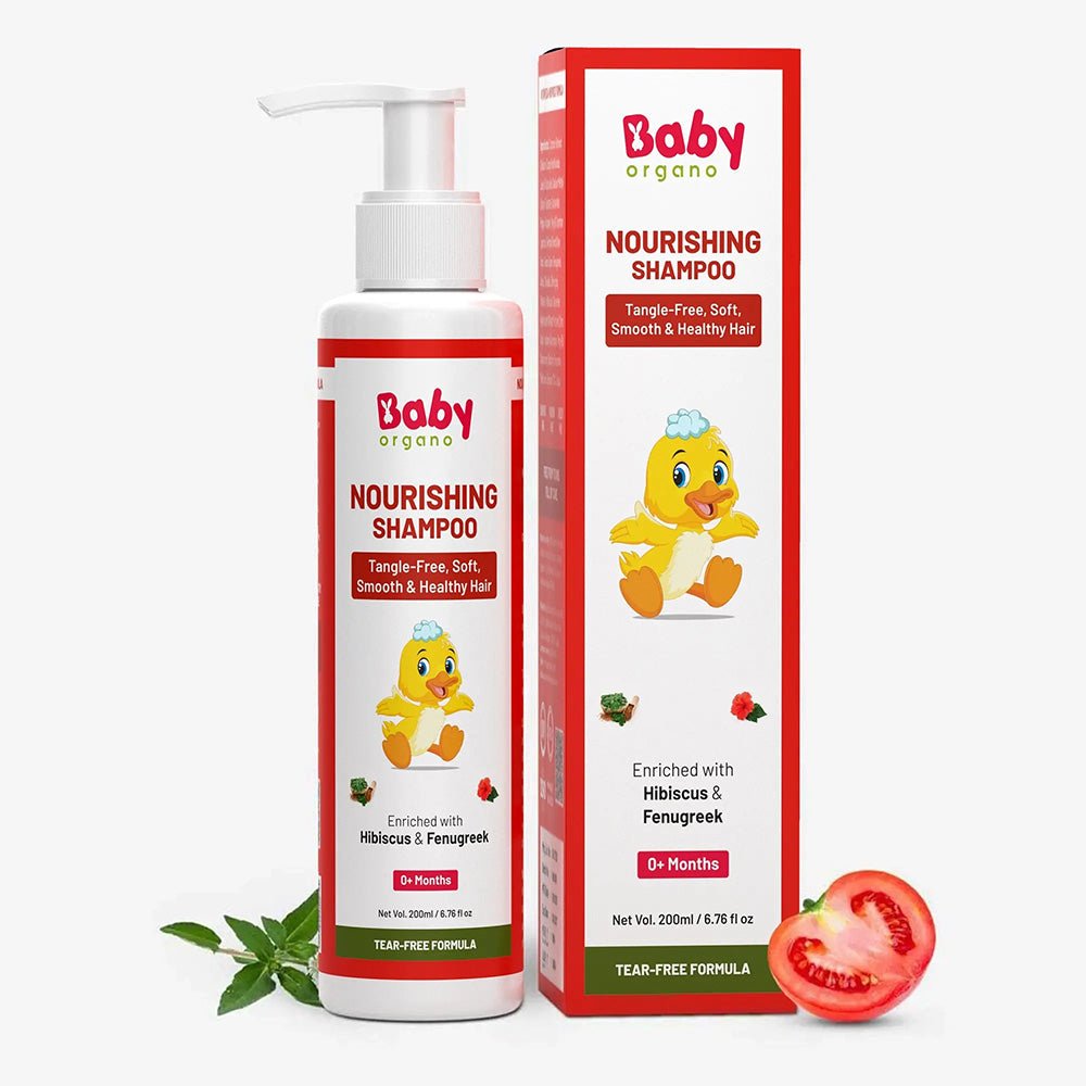 Baby Organo Ayurvedic Baby Shampoo for 0 - 15 Years Kids 200ml - Baby Shampoo & Body Wash