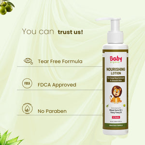 Baby Organo Baby Lotion 200ml - Nourishing Care | The Mom Store - Baby Shampoo & Body Wash