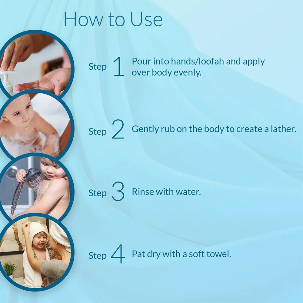 Baby Organo Nourishing Baby Body Wash | Cleanses and Moisturizes Skin, 200ml - Baby Shampoo & Body Wash