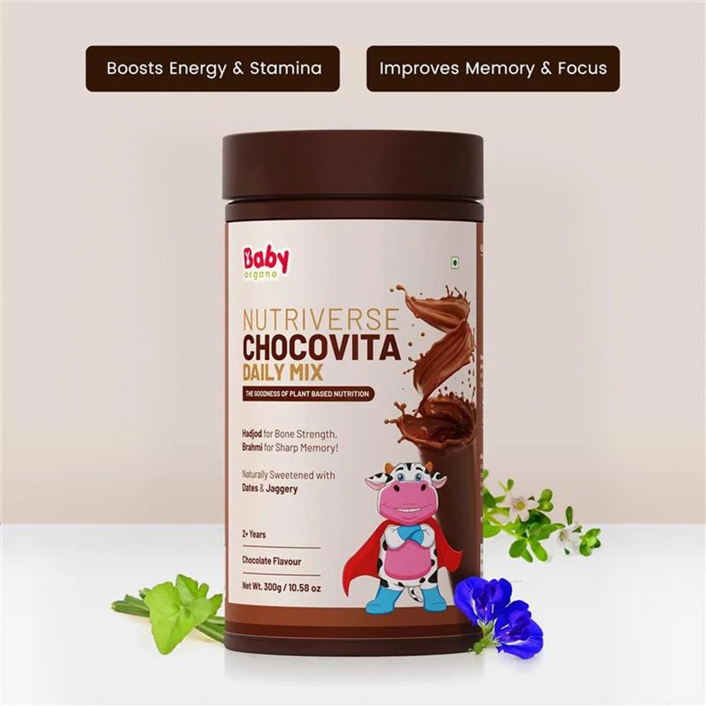 Baby Organo Nutriverse Chocovita Health Drink for Kids 2+ Years - Baby Food