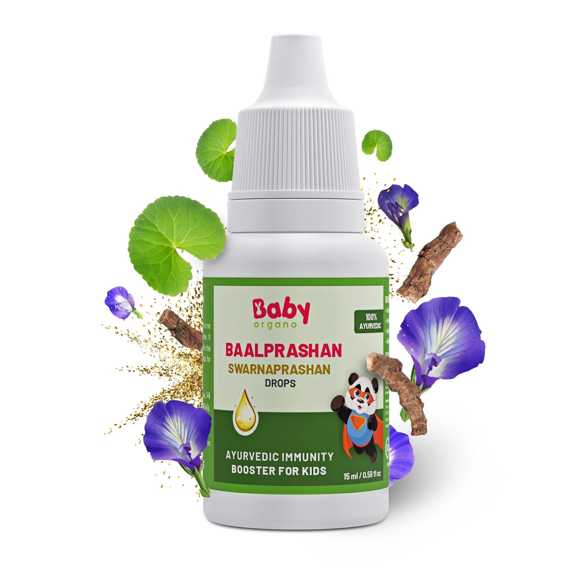 Baby Organo Swarnaprashan | Suvarnaprashan Immunity Booster Drop for Kids - BO_BAALAMRUT