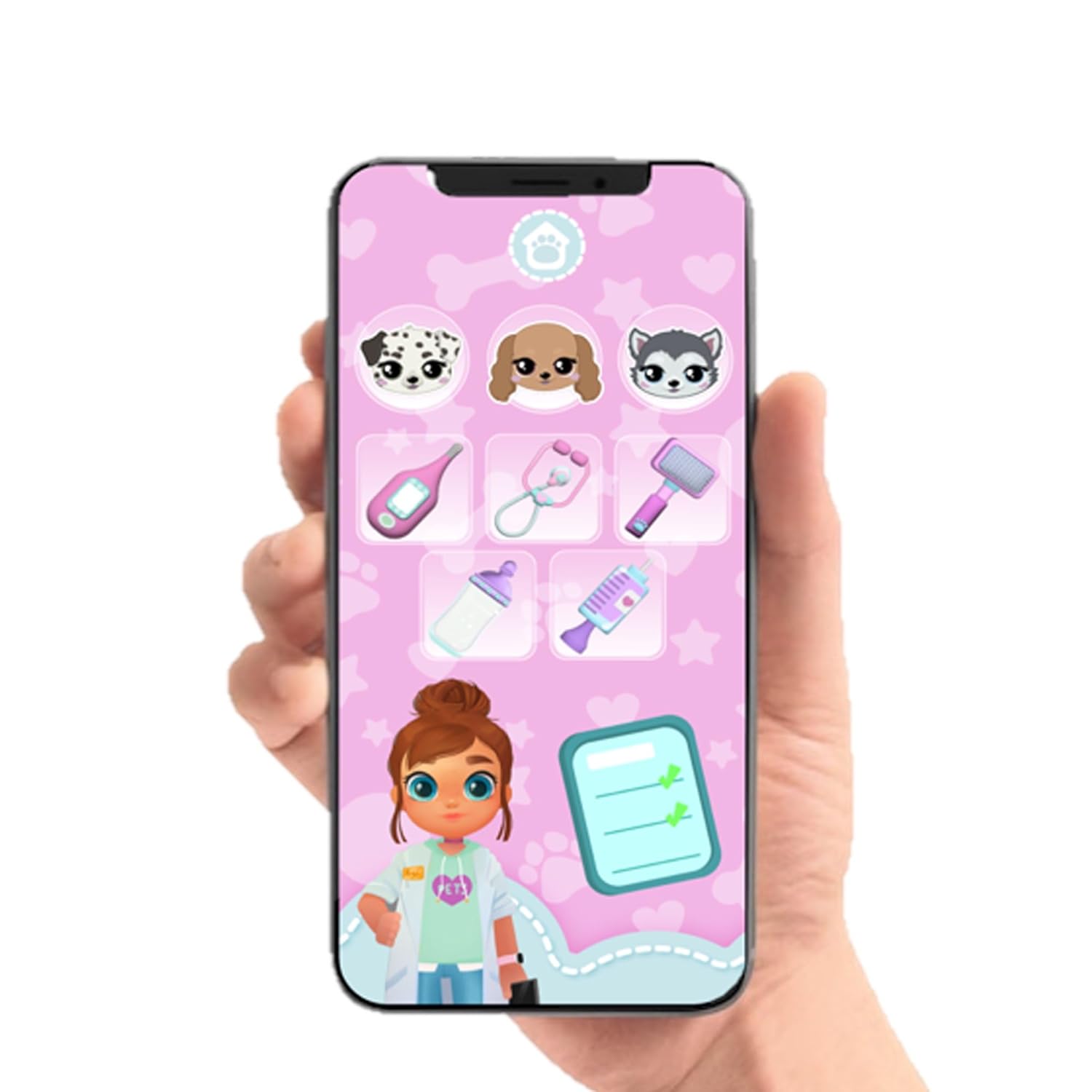 BABY PAWS Cocker Spaniel Puppy Toy with Swaddle Bag | Musical & Electronic Pet for Girls - Soft Toy