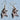 Baby Pink Doe the Deer Christmas Party Wear fashion accessories Earrings - 