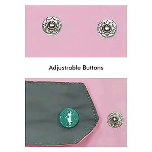 Baby Pink Rabbit Theme All Over Jumpsuit / Playsuit Raincoat for Kids - Little Surprise BoxBaby Pink Rabbit Theme All Over Jumpsuit / Playsuit Raincoat for Kids