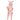 Baby Pink Rabbit Theme All Over Jumpsuit / Playsuit Raincoat for Kids - Little Surprise BoxBaby Pink Rabbit Theme All Over Jumpsuit / Playsuit Raincoat for Kids