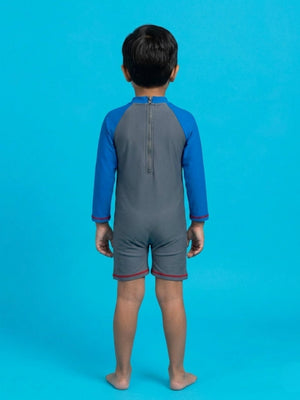 Baby Shark Boys Swimsuit - 1 - 2 Years Kids Swimwear